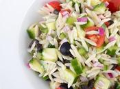 Orzo estilo mediterráneo