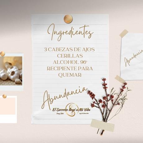 Ritual de los Ajos para la Abundancia