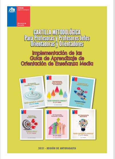 Se comparte un interesante material de Guías de Aprendizaje de Orientación de Enseñanza Media para profesores y orientadores.