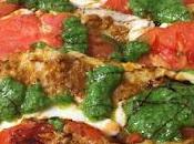 Pechugas pollo caprese