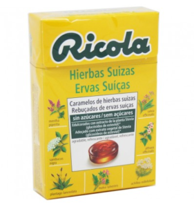 Ricola Caramelo Hierbas Originales Sin Azucar 50g Ricola Caramelo Hierbas Originales Sin Azucar 50g