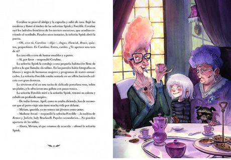 «Coraline (edición ilustrada)», de Neil Gaiman (ilustraciones de Aurélie Neyret)