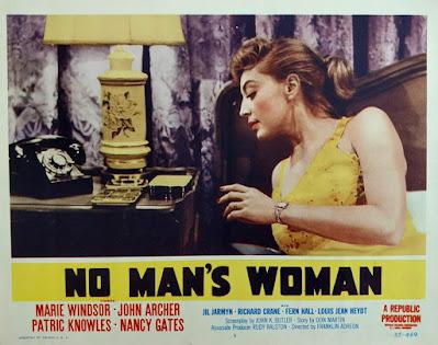 NO MAN'S WOMAN (USA, 1955) Intriga, Policíaco