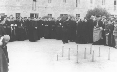 1962:bolera del Seminario de Corbán