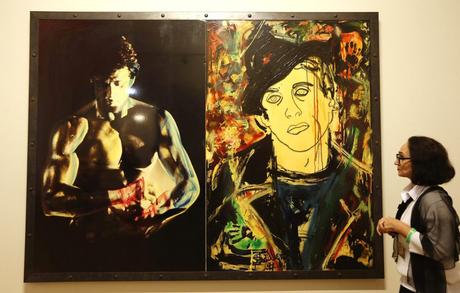 Sylvester Stallone presenta en Alemania su trabajo como pintor