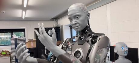 Robot humanoidese “Ameca”  se viraliza en internet