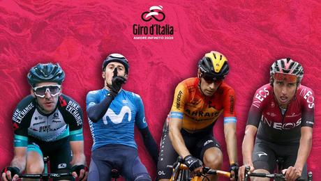 Los cascos del Giro de Italia