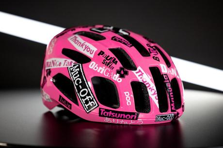 Los cascos del Giro de Italia