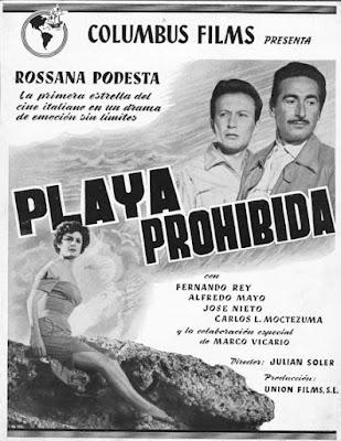 PLAYA PROHIBIDA (España, México; 1956) Intriga