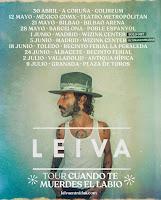 Leiva presenta los conciertos de su gira Cuando te muerdes el labio