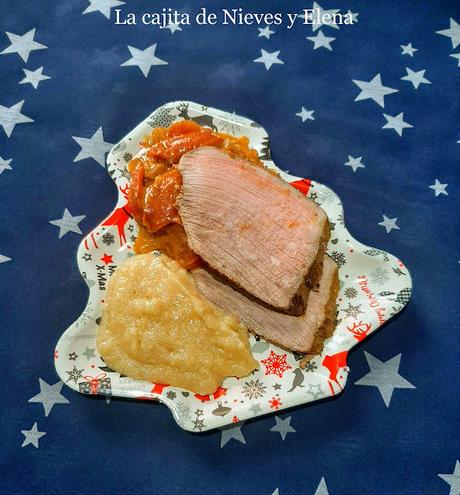 Redondo de ternera agridulce