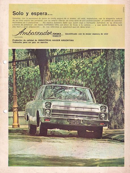 Rambler Ambassador 990 del año 1966 fabricado por IKA Rambler Ambassador 990 del año 1966 fabricado por IKA