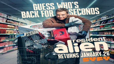 Fecha de estreno y póster de la segunda temporada de ‘Resident Alien’.