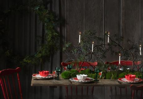 delikatissen Textiles navideños scandinavian design christmas mesas navidad diseño nórdico menaje de mesa navidad fuentes navideñas cristalería navideña christmas table christmas plates scandinavian christmas decorations christmas decor centros decorativos navideños candelabros navideños  