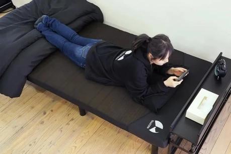 Un colchón diseñado exclusivamente para gamers sale a la venta en Japón