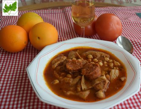 Callos de Cordero con Garbanzos y Chorizo Callos de Cordero con Garbanzos y Chorizo