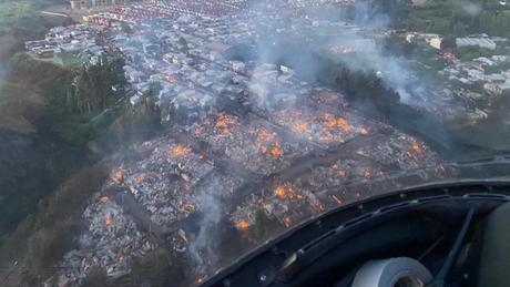 Chile: Decretan “estado de catástrofe” la ciudad de castro por incendios al sur