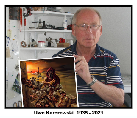 Nos ha dejado Uwe Karczewski, ilustrador de portadas de discos