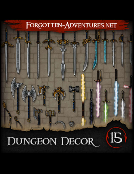 Dungeon Decor - Pack 15, de ForgottenAdventures
