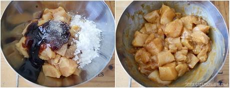 Pollo con champiñones en salsa de ostras Pollo con champiñones en salsa de ostras