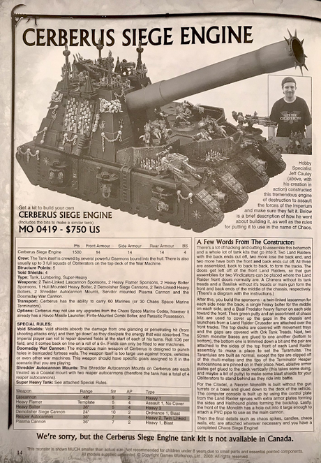 El Cerberus Siege Engine El Cerberus Siege Engine