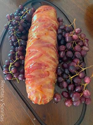 PASTEL DE CARNE  GLASEADO