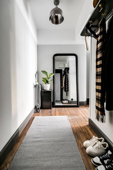 delikatissen tiny scandinavian apartament men´s decor grey black scandi decor estilo nórdico para chicos estilo nórdico oscuro estilo nórdico neutros estilo nórdico moderno estilo nórdico masculino dark scandinavian style  