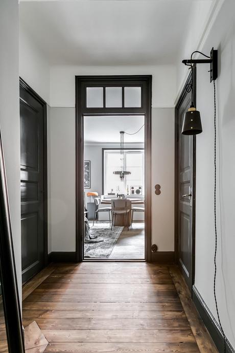 delikatissen tiny scandinavian apartament men´s decor grey black scandi decor estilo nórdico para chicos estilo nórdico oscuro estilo nórdico neutros estilo nórdico moderno estilo nórdico masculino dark scandinavian style  