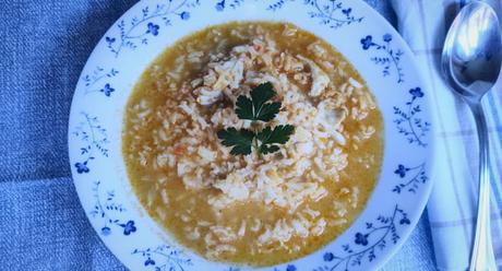 Sopa de Arroz con Pollo en Mambo Como hacer con Mambo el arroz con pollo