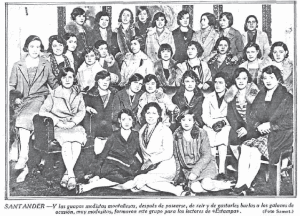 Festividad de Santa Lucía: las modistillas de Santander en 1928