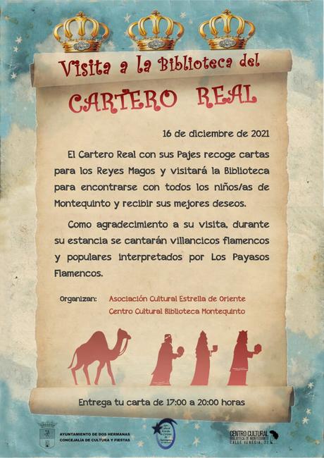 Visita del Cartero Real a la Biblioteca de Montequinto Visita del Cartero Real a la Biblioteca de Montequinto