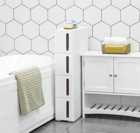 cajones baño pequeño organizar baño pequeño cajones