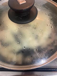 PASTEL DE MERLUZA Y GAMBAS