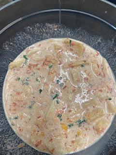 PASTEL DE MERLUZA Y GAMBAS