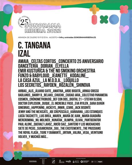 Sonorama Ribera 2022: cartel y entradas