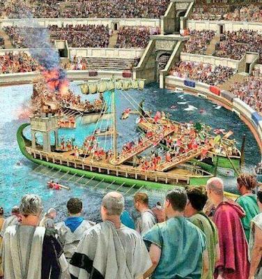 Naumachia, espectáculo y poder en la antigua Roma