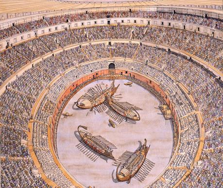 Naumachia, espectáculo y poder en la antigua Roma