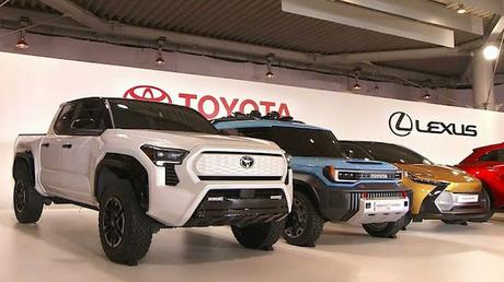 Toyota desafía al mercado con su primera pick up eléctrica.