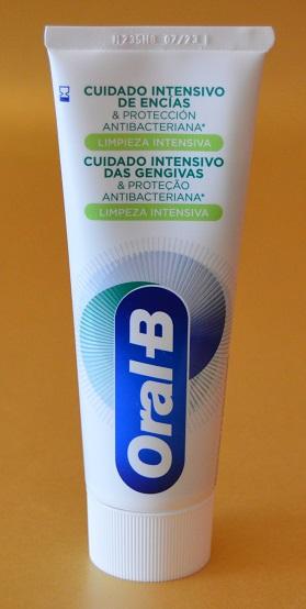 Cuidando mis encías con la pasta de dientes “Cuidado Intensivo de Encías & Protección Antibacteriana” de ORAL-B