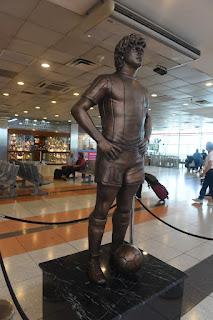 Maradona Llego a Ezeiza Maradona Llego a Ezeiza
