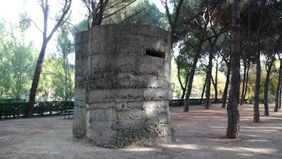 Fortines en el parque del Oeste