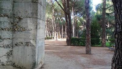 Fortines en el parque del Oeste