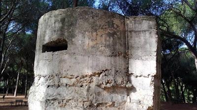 Fortines en el parque del Oeste