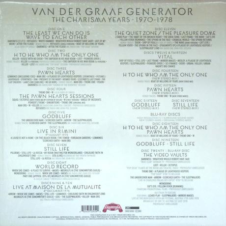 Van der Graaf Generator - The Charisma Years 1970-1978 (2021)
