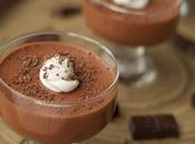 Mousse chocolate vegana