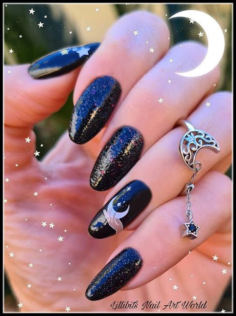 Reto Uñitas Unidas diciembre 2021: Negro + luna