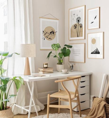 Creando rincones especiales en una casa: decoración con pósters