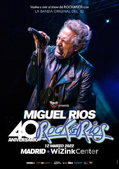 Miguel Ríos celebra los 40 años del ‘Rock & Rios’ en el WiZink Center