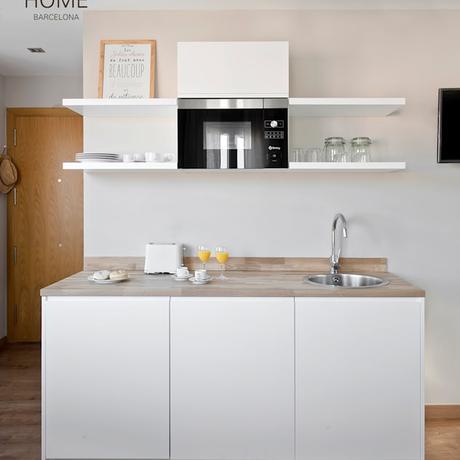 Proyecto Aragón Nice home barcelona Cocinas de estilo mediterráneo