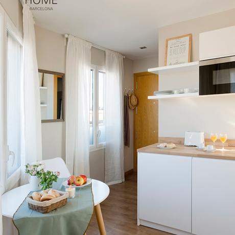 Proyecto Aragón Nice home barcelona Cocinas de estilo mediterráneo